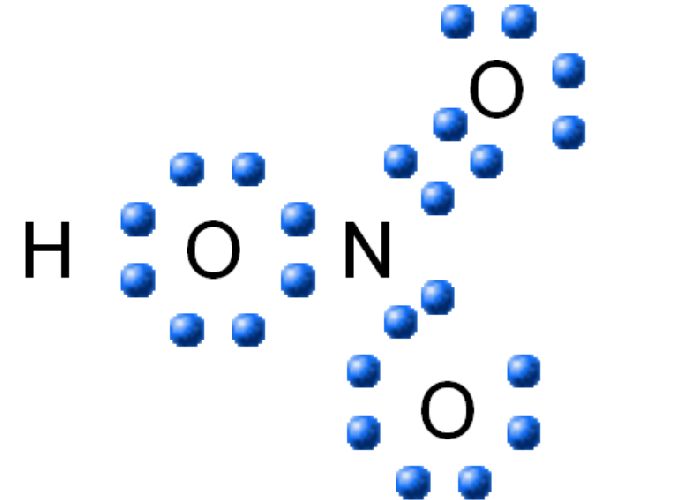 Электронная формула азотной кислоты
